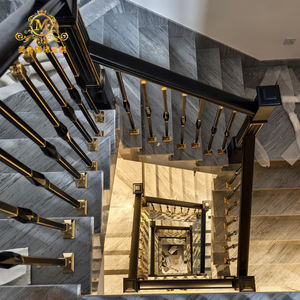 Barandilla y Pasamanos de Aluminio de Diseño Moderno y Duradero para Interiores, para Villas, Hoteles y Clubes - Product Image 2