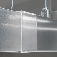 Ruban adhésif en aluminium professionnel, ruban adhésif en feuille métallique de haute pureté pour blindage électronique et application de réflexion thermique