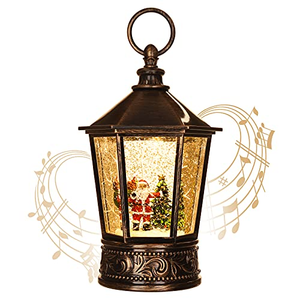 Christmas Wind Lamp Decorations Creative Small Wind Lamp Night Ornaments New Products-Christmas Luminous Water <b>LED</b> - Product Image 1