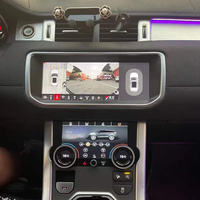 Autoradio GPS 10,25 pouces avec navigation, montage sur tableau de bord, compatible Carplay pour Land Rover Range Rover Evoque 2013-2018