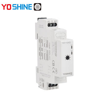 Module de relais temporisé multifonction Yoshine YX5120 AC/DC 10A DPDT marche/arrêt, certifié <span class=keywords><strong>CB</strong></span>/CE, pour automatisation industrielle, bornes à vis - Product Image 5