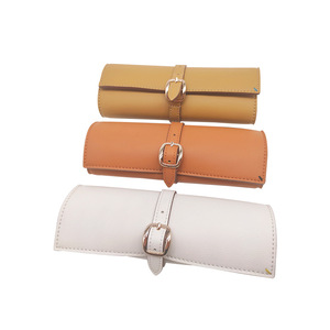 Spot Leather <b>Jewelry</b> <b>Storage</b> Pouch Travel Folding Portable <b>Jewelry</b> Pouch Customized Wholesale of <b>Jewelry</b> Pouch - Product Image 3