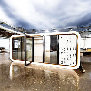 China 20ft Geprefabriceerde Modulaire Huis Capsule Huis Apple Hut Met Badkamer Slaapkamer Voor Hotel Villa Appartement Huur Winkel Gebruik - Product Image 1