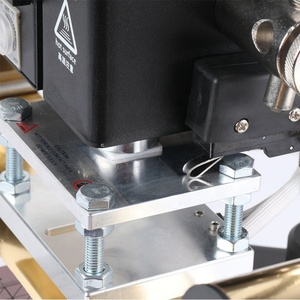 Machine de marquage à chaud 10x13 cm, mini presse numérique à transfert thermique pour logo en cuir, estampage à chaud à fente en T - Product Image 3