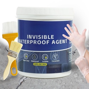 Sigillante Impermeabile Invisibile, Agente <span class=keywords><strong>Impermeabilizzante</strong></span> in Gomma Liquida, Adesivo Trasparente per Riparazione Perdite su Tetti e Pareti, Durevole e di Alta Qualità - Product Image 1