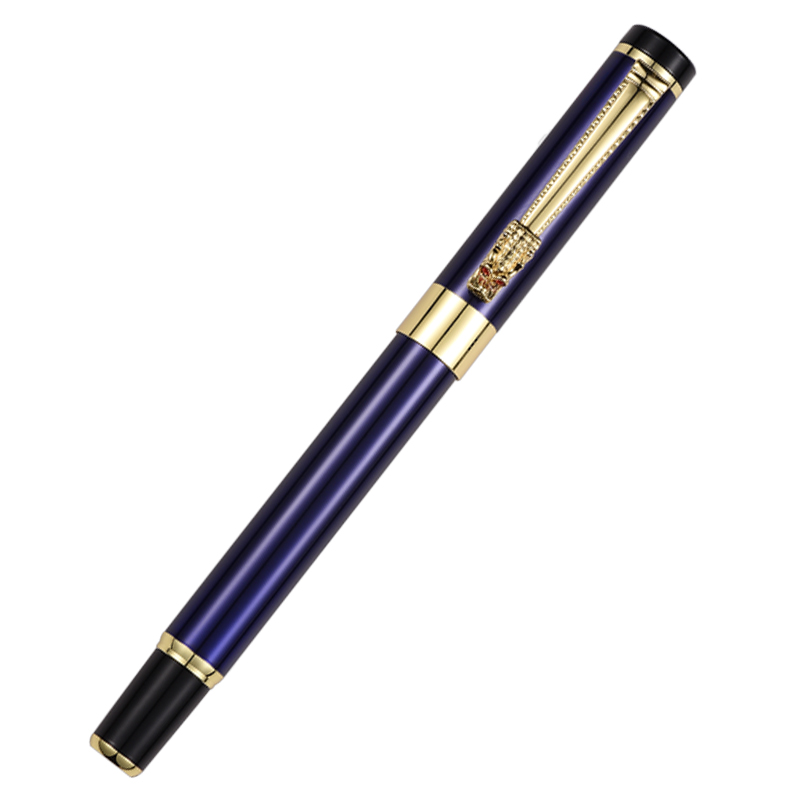 Новый Дизайн Роскошный Дракон Клип металлический Ролик Шариковая ручка vip подарок авторучка