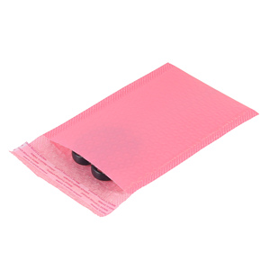 Bán buôn Thiết kế phổ biến bền Hot hồng Poly <span class=keywords><strong>Bubble</strong></span> bưu phẩm để đóng gói không thấm nước mạnh mẽ tự dính Túi bong bóng - Product Image 1