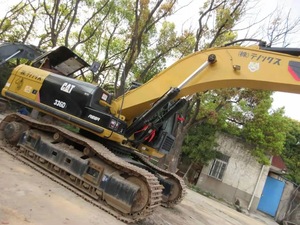 Excavateur d'occasion Cat 336 avec de faibles heures de travail Machines de construction du noyau du moteur Honda-Excavateur sur chenilles avec moteur à pompe à engrenages - Product Image 2