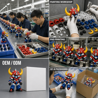 Figurine miniature en PVC personnalisée OEM/ODM, nouvelle usine pour boîte mystère d'art de designer