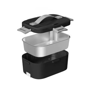 Boîte à lunch électrique portable de grande taille en acier inoxydable 304 de haute qualité avec logo personnalisé pour une utilisation en voiture en extérieur - Product Image 3