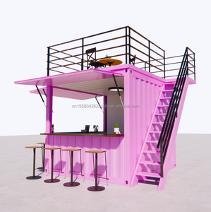 Contenedor Móvil Prefabricado <span class=keywords><strong>de</strong></span> Acero <span class=keywords><strong>de</strong></span> 10 Pies, Tipo Pop-Up, para Restaurante, Tienda o Puesto <span class=keywords><strong>de</strong></span> <span class=keywords><strong>Comida</strong></span>, Mini <span class=keywords><strong>Casa</strong></span> Contenedor - Product Image 3