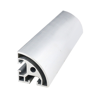 4040 cadre de profilé d'extrusion d'aluminium fente en T fente en V 40x40 cadre de CNC industriel extrudé personnalisé 6063 profils de la série T5 40
