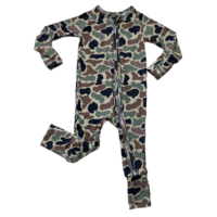 Combinaison pour bébé en viscose de bambou à carreaux violets, en stock, impression personnalisée, barboteuse pour tout-petit, tenue quotidienne, tenues de vacances personnalisées