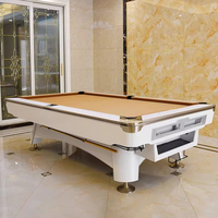 Table de billard américaine 9 boules - Conçue spécifiquement pour le billard 9 boules - Table de billard de luxe - Modèle d'intérieur - Best-seller d'intérieur
