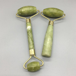 Nouvelle beauté meilleur <span class=keywords><strong>masseur</strong></span> vert rouleau de <span class=keywords><strong>jade</strong></span> pour le visage - Product Image 3