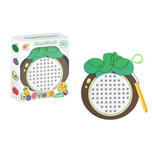 Bloc-notes de <span class=keywords><strong>dessin</strong></span> en forme de fruits Yuglow pour enfants, jouet éducatif en plastique avec boucle de suspension pour enfants de 4 à 6 ans - Product Image 2
