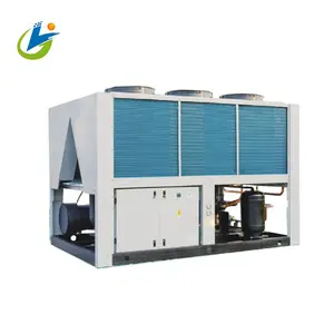 NEW high efficiency control temperature industrial air cooling screw compressor unit