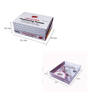 Classic 24/set Brain Toy Metal Wire bagging Puzzle rompicapo anelli magici Perplexing IQ Puzzle gioco intelligenza giocattoli - Product Image 5