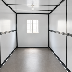 Maison conteneur modulaire pliable - Conception moderne préfabriquée mobile, étanche et résistante au vent pour usage extérieur, construction scolaire - Product Image 4