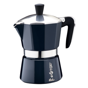 Cafetera de Aluminio 6 Tazas MYMOKA INDUCTION Azul Terciopelo y Cromo 02CF165 - Product Image 3