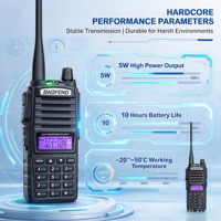 Harga Asli Murah Baofeng UV-82 Dual PTT UHF/VHF Dual Band Walkie Talkie Portabel Baterai 2800mAh Jangkauan 5-10km