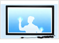 Écran tactile interactif éducatif infrarouge de 40 pouces avec éclairage LED 3D, compatible avec les démonstrations pédagogiques multi-personnes