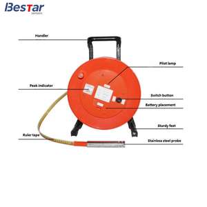 <span class=keywords><strong>Capteur</strong></span> de niveau d'eau portable BL101X 10m 30m 100m 200m 500m Règle en acier Niveau d'eau pour eau souterraine Puits - Product Image 4