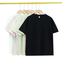T-shirt en coton de haute qualité, impression personnalisée de t-shirts, t-shirts en coton doux vierges, impression de logo personnalisé pour hommes et femmes