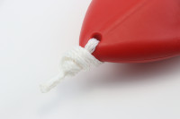 Bouée de sauvetage en polypropylène rouge durable Niufurui, torpille