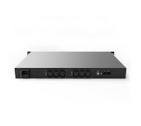 ASI 1U pour montage en rack 1000VA/1200VA avec écran LCD et AVR, à interaction linéaire, pour serveur, réseau et PC