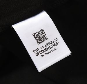 Camisetas de hombre de algodón 100% de rizo estampadas, extragrandes, ecológicas y transpirables con la frase 'THAT'S AWFUL LOT COUGH SYRUP' - Product Image 4