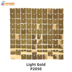 Paneles de Fondo de Pared con Lentejuelas Cuadradas Doradas Brillantes para Fiestas, Bodas, Graduaciones, Año Nuevo, Decoraciones de San Valentín - Product Image 3