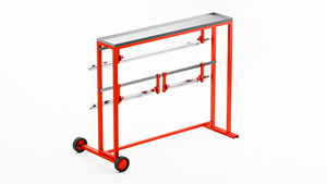 Bán buôn hiệu quả bền 40-2-022 buwo giấy cuộn Xe đẩy 2 cấp độ với kệ - Product Image 2