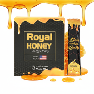 Bâtonnets de miel Royal VIP pour la santé masculine, performance et endurance, marques OEM à étiquette privée - Product Image 1
