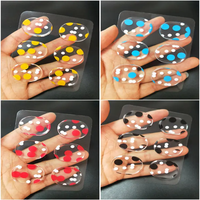 Silenciador de Batería, Silenciador de Caja, Moon Gel, Accesorios de Percusión, Amortiguador de Batería, Amortiguador de Caja Claire, Alfombrilla Insonorizante para Batería, Almohadillas de Gel de Silicona