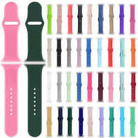 Bracelet de montre en silicone Heqi de luxe avec fermoir papillon et boucle en caoutchouc, matériau de sublimation pour montre 1-8 SE