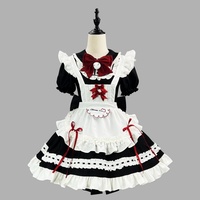 Vêtements uniformes de haute qualité, robe de demoiselle d'honneur japonaise en une seule pièce, costume de serveuse, costume d'anime cosplay, costume d'Halloween pour filles