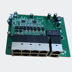 อีเธอร์เน็ตสวิตช์กิกะบิตโมดูล/pcb/board 10พอร์ต Gigabit PoE Switch IEEE802.3AF /At AI สวิตช์ตรวจสอบอัจฉริยะ - Product Image 6