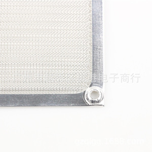 Couvercle anti-poussière en acier inoxydable, 8Cm, pour ventilateur de refroidissement, ventilateur à flux axial, filtre en maille argentée - Product Image 2