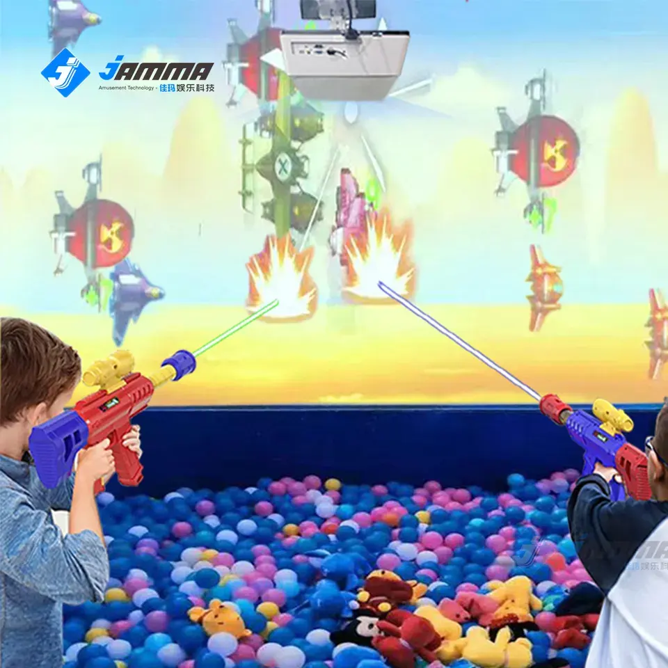 Indoor Speeltuin 3d Interactie Gooien Bal Spel Interactieve Projectie Muur Spel Met Ballenbad Voor Winkelcentrum