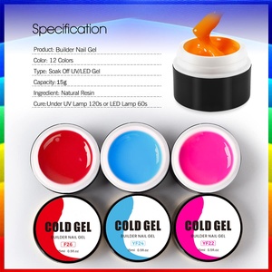 <span class=keywords><strong>Beautilux</strong></span> Marque privée Couleur bonbon 15g Chine Vente en gros Extension de gel pour les ongles Kit d'extension de gel pour ongles en gel papillon - Product Image 3