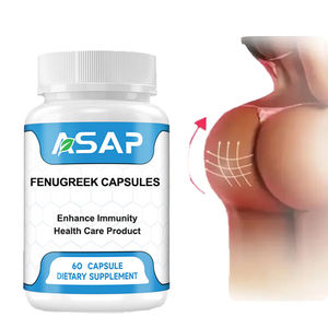 Suppléments bio à base de plantes Extrait de graines de fenugrec Produit capillaire 500mg Capsule de fenugrec - Product Image 1