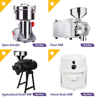 Machine de mouture de céréales (blé, maïs, soja, riz) et de farine sèche et humide avec prix, moulin à farine de manioc entièrement automatique, prix du moulin à farine