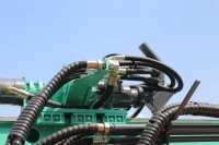 Foreuse à circulation inverse Huida HD-350RC d'occasion, portative, pour forage de carottage de minerai, 350 mètres, avec moteur diesel et pompe de 129 kW