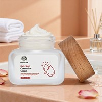 Crème Visage Éclaircissante et Unifiante au Niacinamide Fermenté, Arbutine, Acide Tranexamique et Glutathion pour Corriger les Taches Brunes
