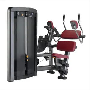 High quality commercial gym equipment pin loaded total abdominal isolator Abdominal crunch exercise machine