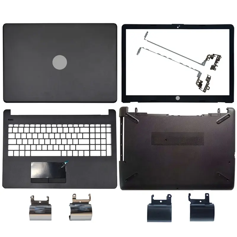 Laptop Lcd Back Cover Front Cover Palmrest Bottom Case Scharnier Set Voor <span class=keywords><strong>Hp</strong></span> 15-BS 15T-BS 15-BW 15Z-BW 250 G6 255 g6 TPN-C129-C130