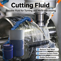 Fluide de coupe entièrement synthétique haute performance, excellente dissipation thermique, liquide de refroidissement pour métaux, pour opérations de rectification et d'usinage CNC