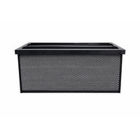 Filtro de Placa Tipo V H13, Tejido No Tejido, 4 Secciones, 0.3m, Porosidad 99.99%, Dimensiones Personalizables para HVAC