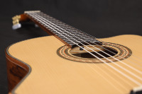 Kualitas tinggi Cutaway senar nilon 39 inci mahoni sisi belakang canggih Glossy gitar klasik AC181AC
